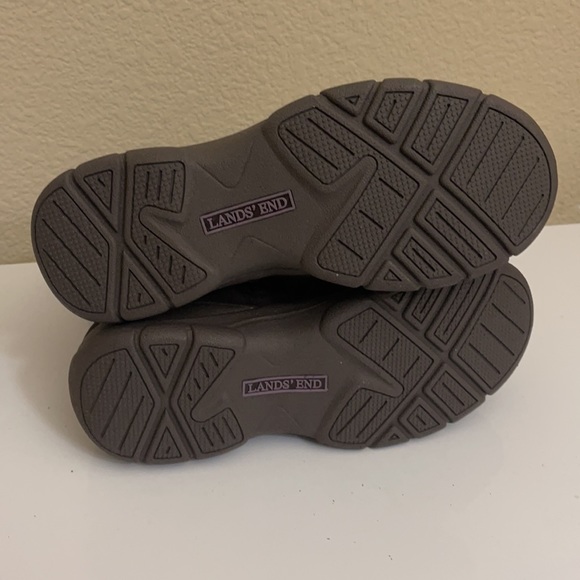 Lands’ End Suede Quilt All Weather Boots Brown 7 - Picture 10 of 10